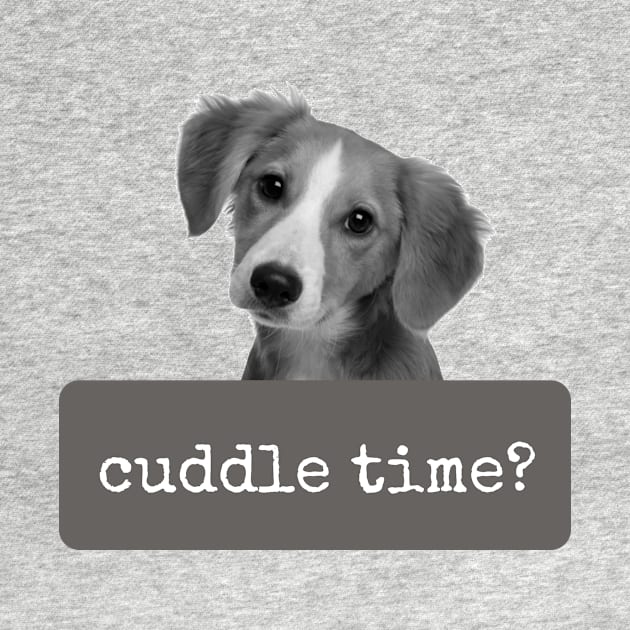 Dog Cuddle Time Pet T-Shirt Mug Coffee Mug Apparel Hoodie Sticker Gift by La Jolla Couture